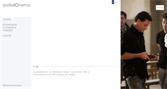 Desktop Screenshot of ipotesicinema.com